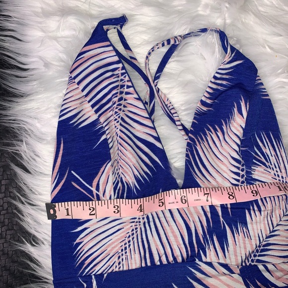 Blue 2-Split ankle length sundress - Picture 14 of 16